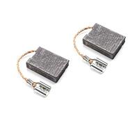 vhbw 2x balais charbon compatible avec Bosch GWS 24-230 BX, GWS 24-230 BV, GWS 24-230 B, GWS 24-180 S, GWS 24-180 LVI - câble cuivre