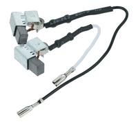 vhbw 2x balais charbon compatible avec Bosch MUM5MJ7S/06, MUM5MP4P/06, MUM5MP4S/06, MUM5MP7P/06, MUM5MP7S/06, MUM5MR4P/06 robot de cuisine