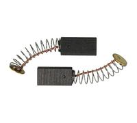 vhbw 2x balais charbon compatible avec Bosch PBS 75 A (Nr. 0 603 270 103), GSR 8-6 KE (Nr. 0 601426 703) outil électrique + ressort