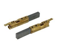 vhbw 2x balais charbon compatible avec Einhell Inox 30 A, 4006825503531, 2342050 aspirateur industriel, aspirateur humide / à sec