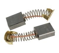vhbw 2x balais charbon compatible avec Einhell RT-TS 1725 U, TKS 17/250 L, RT-TS 1725 outil électrique, avec ressort 22 mm