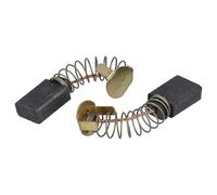 vhbw 2x balais charbon 6,4 x 12,5 x 18 mm compatible avec Skil F015 174 5A1, 1745 outil électrique