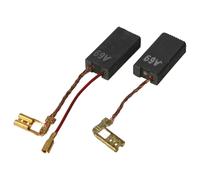 vhbw 2x balais de charbon 6,2 x 12,5 x 24,8 mm compatible avec Bosch GSH 5 E, GSH 5 CE, GBH 7-46 DE, GBH 7 DE outil électrique