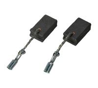 vhbw 2x balais de charbon 6 x 10 x 17 mm compatible avec Bosch GWS 12-125 CIEX outil électrique