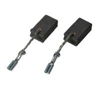 vhbw 2x balais de charbon 6 x 10 x 17 mm compatible avec Bosch GWS 15-125 CI 3 601 G95 0R0, 3 601 G95 000 outil électrique