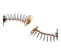 vhbw 2x balais de charbon 6 x 9 x 12 mm compatible avec Makita 3703, 3707, 3707F, 3708, 3708F, 3709, 3710, 3901, 6822 outil électrique + ressort