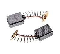 vhbw 2x balais de charbon 6 x 9 x 12 mm compatible avec Makita 3703, 3707, 3707F, 3708, 3708F, 3709, 3710, 3901, 6822 outil électrique + ressort