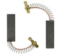 vhbw 2x balais de charbon compatible avec Bosch WAE28363GB09, WAE28363GB10, WAE28363GB06, WAE28363GB07, WAE28363GB05, WAE28363GB12 machine à laver