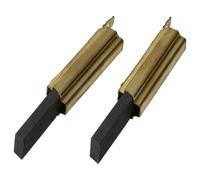 vhbw 2x balais de charbon compatible avec Candy 31800033, 31800030, 31800028, 31800027, 31800010, 31800009 machine à laver