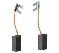vhbw 2x Balais de charbon compatible avec Eibenstock Automix 11502 | Mxt 110 B outil électrique pour moteur 6,35 x 10 x 17mm