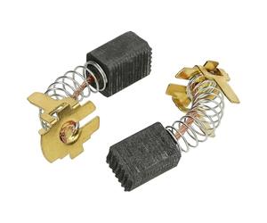 vhbw 2x Balais de charbon pour moteur 10 x 7,5 x 6,6mm compatible avec Hitachi DH14DL, DH14DMR, DH14DSL, DH18DL, DH18DMR outil électrique