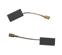 vhbw 2x Balais de charbon pour moteur 15,5 x 8 x 5mm compatible avec Bosch GWS 6-115 (0 601 375 0V6) outil électrique