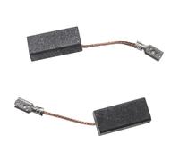 vhbw 2x Balais de charbon pour moteur 17 x 8 x 5mm compatible avec Bosch 1581, 1608, 1997.1, GWS 1000 outil électrique