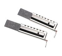 vhbw 2x Balais de charbon pour moteur 5 x 12,5 x 32mm compatible avec Beko 7305630001, 7305710001, 7305730001, 7306210001 machine à laver, sèche-linge