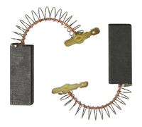 vhbw 2x balais de charbon pour moteur 5 x 12 x 33 mm compatible avec BSH 141504, 141344, 141667 moteur de lave-linge + ressort
