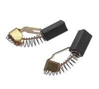 vhbw 2x Balais de charbon pour moteur 6,25 x 8 x 16mm compatible avec Metabo SB E 700/2 S R+L, SB EDU 100/2 S outil électrique
