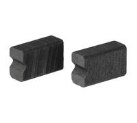 vhbw 2x Balais de charbon pour moteur compatible avec Saeco Jura | machine à café / moulin / moteurs de moulins - 6,25 x 4 x 10mm