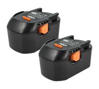 vhbw 2X Batterie Compatible avec AEG BS 14 C | BSB 14 C, BSB 14 STX, BSB 14G, BS2E 14.4 T, BS14X, BS 14 X outil électrique (3000 mAh, Li-ion, 14,4 V)
