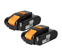 vhbw 2X Batterie Compatible avec AL-KO HTA 2050 (113539), HT 2000 (113700), HT 2050 (113536) Outil électrique (1500 mAh, Li-ION, 20 V)