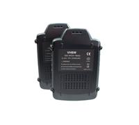 vhbw 2x Batterie compatible avec AL-KO HTA 2050 (113539), HT 2000 (113700), HT 2050 (113536) outil électrique (2000 mAh, Li-ion, 18 V)