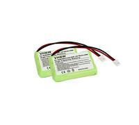 vhbw 2x Batterie compatible avec Alcatel Eole 170, 450 téléphone fixe sans fil (700mAh, 3,6V, NiMH)