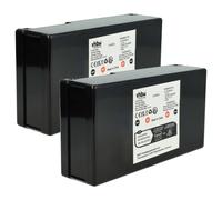 vhbw 2x Batterie compatible avec Ambrogio L60 Deluxe, L85 Deluxe Edition, L75 robot tondeuse (3000mAh, 25,2V, Li-ion)