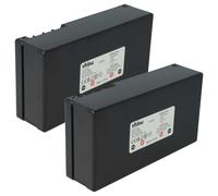 vhbw 2x Batterie compatible avec Ambrogio L85 Deluxe Edition, L75 tondeuse (2300mAh, 25,2V, Li-ion)