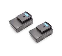 vhbw 2x Batterie compatible avec Black & Decker GKC1000L, GPC1800L, GTC610L, GKC1817, GKC1817L, GLC2500L outil électrique (2000 mAh, Li-ion, 18 V)