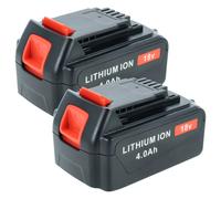 vhbw 2x Batterie compatible avec Bostitch BTC441, BTC441LB, BTC400, BTC401, BTC401LA, BTC440 outil électrique (4000 mAh, Li-ion, 18 V)
