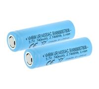 vhbw 2X Batterie Compatible avec Braun IO 10, 7, 6, 9, 8 Brosse à Dents électrique (740mAh, 3,7V, Li-ION)