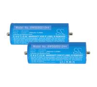 vhbw 2X Batterie Compatible avec Braun Silk-épil Xpressive, 7 Dual Epilator (1900mAh, 3,6V, Li-ION)