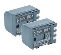 vhbw 2X Batterie Compatible avec Canon Elura 50MC, 40MC, MC(0) caméra vidéo caméscope (1200mAh, 7,2V, Li-ION)