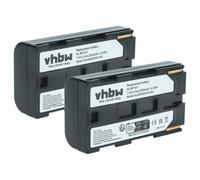 vhbw 2x Batterie compatible avec Canon ES-65 Hi8, ES-6500V, ES-7000es, ES-6000, ES-65, ES-60 Hi8 caméra vidéo caméscope (1300mAh, 7,2V, Li-ion)