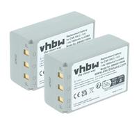 vhbw 2X Batterie Compatible avec Casio Exilim Pro EX-F1BK, EX-F1 Appareil Photo (1950mAh, 7,4V, Li-ION)