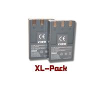 vhbw 2x Batterie compatible avec Concord 6340z appareil photo (750mAh, 3,6V, Li-ion)