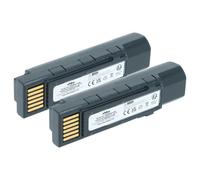 vhbw 2X Batterie Compatible avec Datalogic Gryphon GM4500, 4500, GBT4500 Scanner de Code-Barre POS (2600mAh, 3,7V, Li-ION)