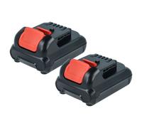 vhbw 2x Batterie compatible avec Dewalt DCF813D2, DCF815S2, DCF815N, DCF815, DCF813S2, DCF815D2-QW, DCF813N outil électrique (1500 mAh, Li-ion, 12 V)