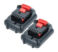 vhbw 2X Batterie Compatible avec Dewalt DCR027, DCR019, DCR019-QW, DCR027-BD, DCR018, DCR016, DCR016-QW Outil électrique (2000 mAh, Li-ION, 12 V)