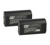 vhbw 2X Batterie Compatible avec Dymo LabelManager PnP, 260, 260P, 280 imprimante, Scanner, imprimante d'étiquettes (650mAh, 7,4V, Li-ION)