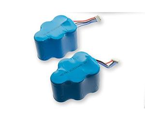 vhbw 2X Batterie Compatible avec Ecovacs Deebot D73, D715, D780, D76, D710, D720, D73n, D730, D77, D760, D79 Robot électroménager (2000mAh, 6V, NiMH)