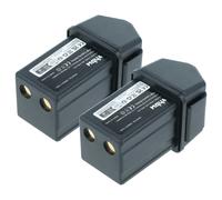 vhbw 2x Batterie compatible avec Elca TECHNO-M, GENIO-P télécommande remote control (700mAh, 7,2V, NiMH)