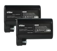 vhbw 2x Batterie compatible avec Electrolux 900277264, 900277254, 900277267, 900277253, 900277252 robot électroménager (2600mAh, 7,2V, Li-ion)