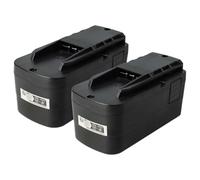 vhbw 2x NiMH batterie 2000mAh (12V) pour outil électrique outil Powertools Tools Festo / Festool 398338, 497019, 498336, 498338, 564247, C12, C12LI