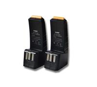 vhbw 2x Batterie compatible avec Festo / Festool CCD12, C12GG, C12DUO, C12CE-NC-C45-Plus, CCD12ES outil électrique (3000 mAh, NiMH, 12 V)
