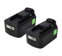 vhbw 2X Batterie Compatible avec Festo Festool DRC 18/4 Li | pour Carvex PSBC 420 Li EB, Carvex PSC 420 Li EB outil électrique (4000 mAh, Li-ion, 18 V)