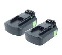 vhbw 2X Batterie Compatible avec Festo Festool PSBC 420 Li 5.2 EB-Set | pour PSC 400 EB, PSC/PSBC 400/420 outil électrique (2000 mAh, Li-ion, 18 V)