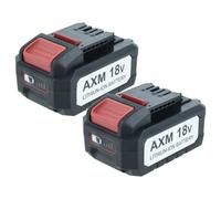 vhbw 2X Batterie Compatible avec Flex Lithium Power 18 V | outil électrique (2000 mAh, Li-ion, 18 V)