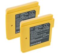vhbw 2x Batterie compatible avec Fluke DTX-1800-MS, DTX-1800-M, DTX-1200-MS, DTX-1200-M (5200mAh, 7,4V, Li-ion)