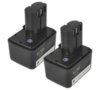 vhbw 2x Batterie compatible avec Gesipa FireBird Gold Edition outil électrique, outil de pose pour rivets aveugles (1500 mAh, Li-ion, 14,4 V)