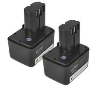 vhbw 2x Batterie compatible avec Gesipa Powerbird outil électrique, outil de pose pour rivets aveugles (1500 mAh, Li-ion, 14,4 V)